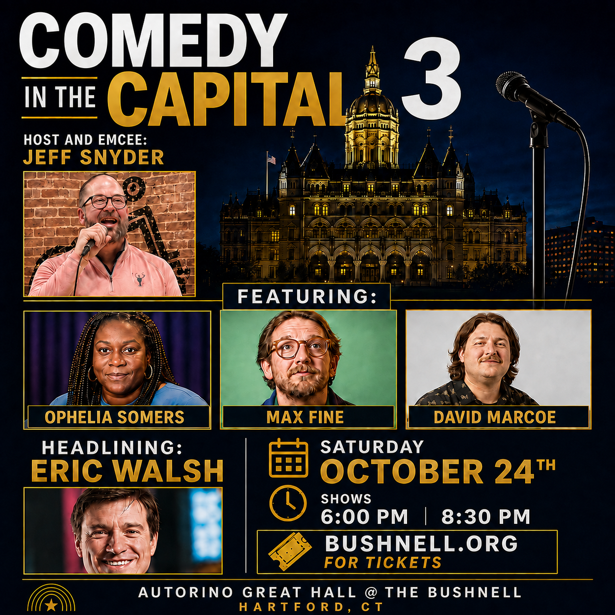 Comedy in the Capital 3: Stand-Up Showcase